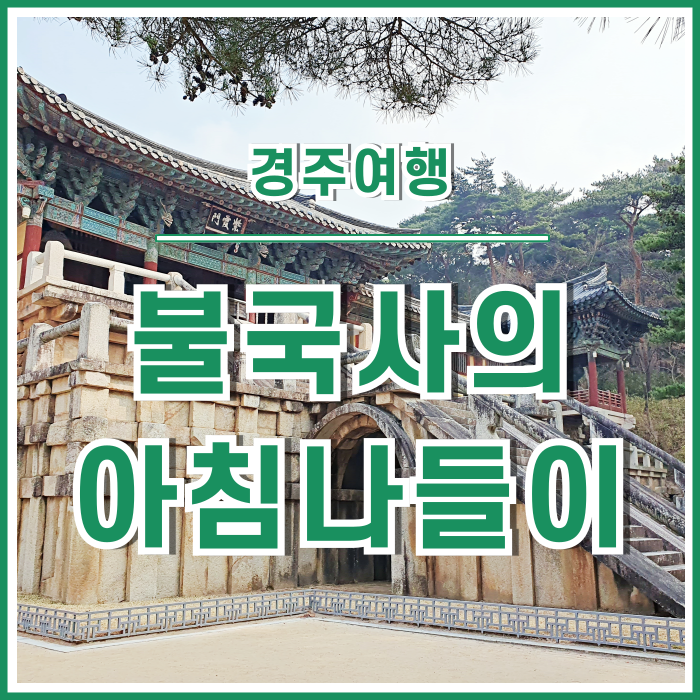  [경주여행] 30년 만에 방문한 불국사의 차분한 아침, 가족여행엔 제격일세!