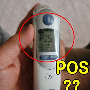 "브라운 체온계 POS" 오류 해결법! 급할때 대처 잘하기