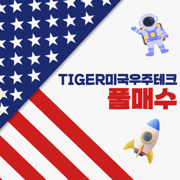  TIGER미국우주테크 ETF 분석 후 풀매수 (스페이스엑스)