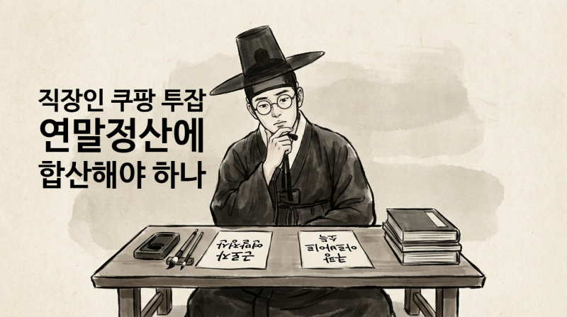 직장인 쿠팡 투잡, 연말정산에서 합산해야 할까