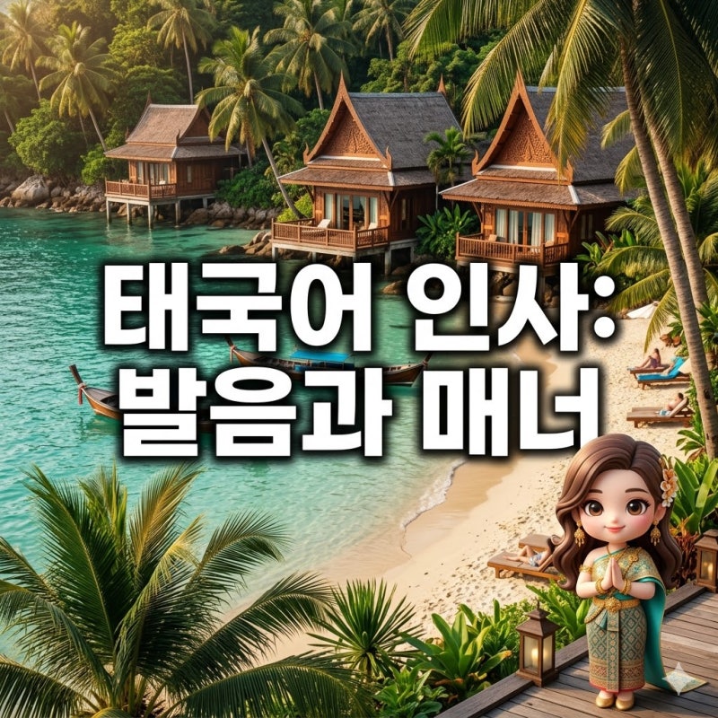 태국어 인사 총정리: 발음과 매너까지 한 번에