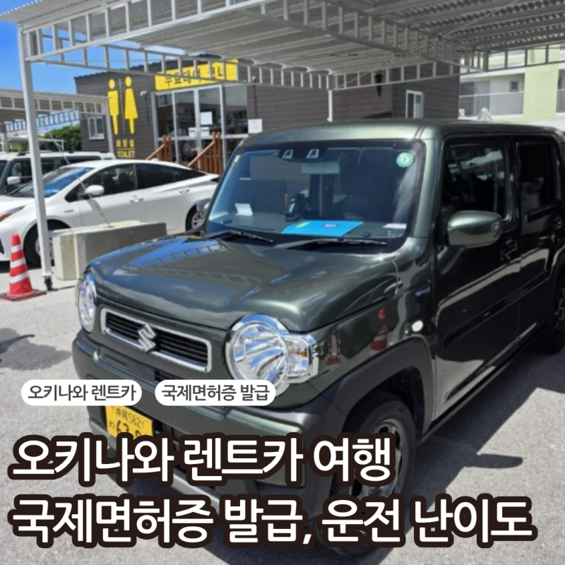 [오키나와 렌트카 예약 총정리] 국제면허증 발급부터 실제 운전 난이도 후기까지