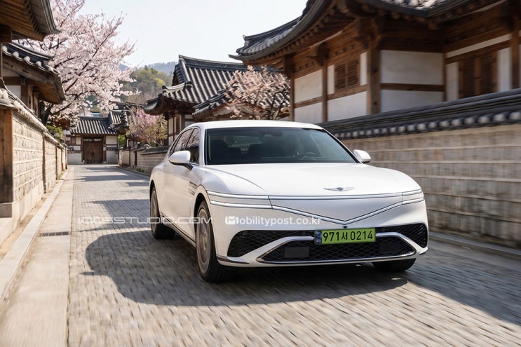  "GV90 닮았네" 제네시스 G90 페이스리프트 예상도, 2028 Genesis G90 Rendered