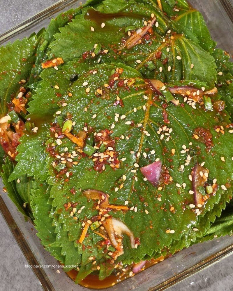 깻잎김치 담그는 법 황금레시피 실패 없이 만드는 법