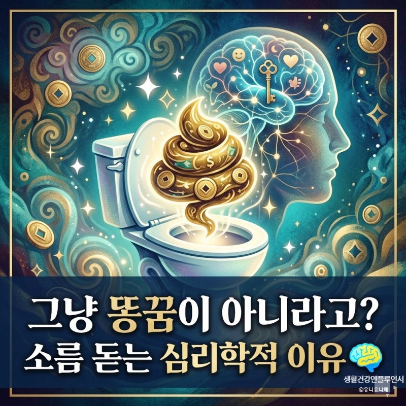 똥꿈해몽 상황별 총정리! 자꾸 꾸게 되는 소름 돋는 심리학적 이유