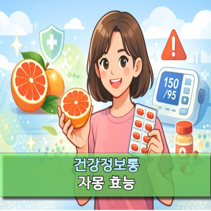 자몽 효능 부작용 고혈압 약 복용 시 꼭 알아야 할 주의사항 정리