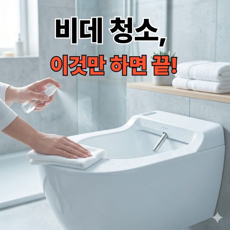 비데 청소방법, 단계별 가이드로 깔끔하게 관리하기