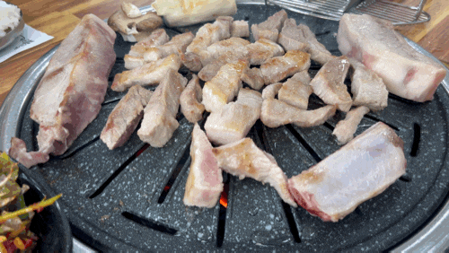  갈산동삼겹살 생고기 맛집추천 열우물 참숯 생고기
