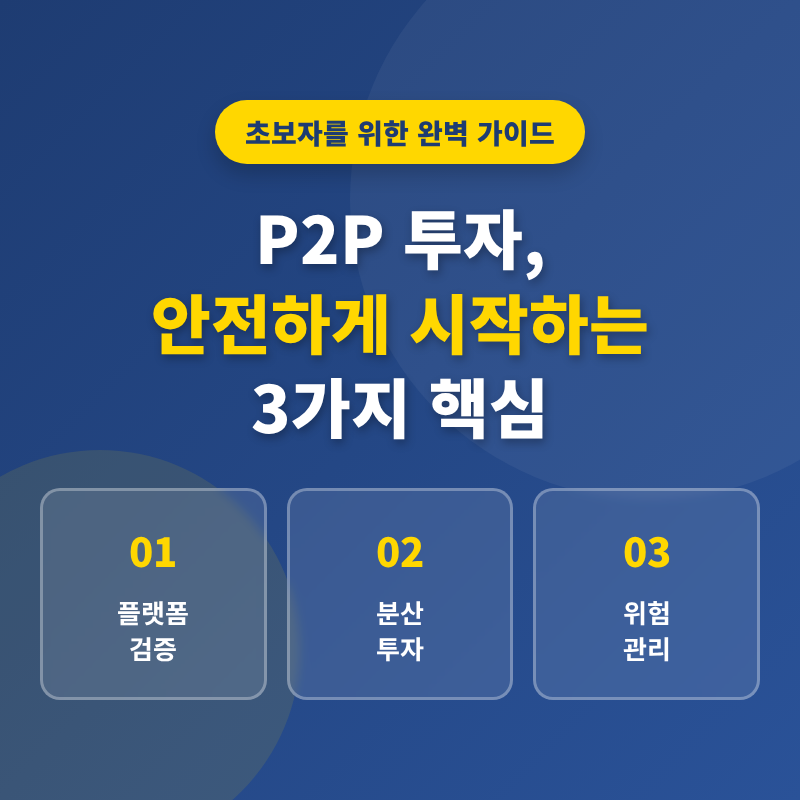 P2P 투자란? 초보자를 위한 완벽 가이드