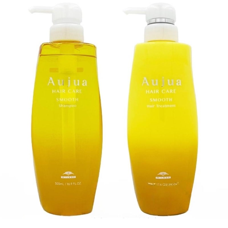 밀본 오주아 스무스 샴푸 500ml 트리트먼트 500g 세트