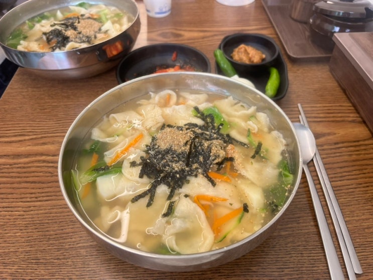  대구 서구청 맛집 칼국수 수제비 평리동 국수애