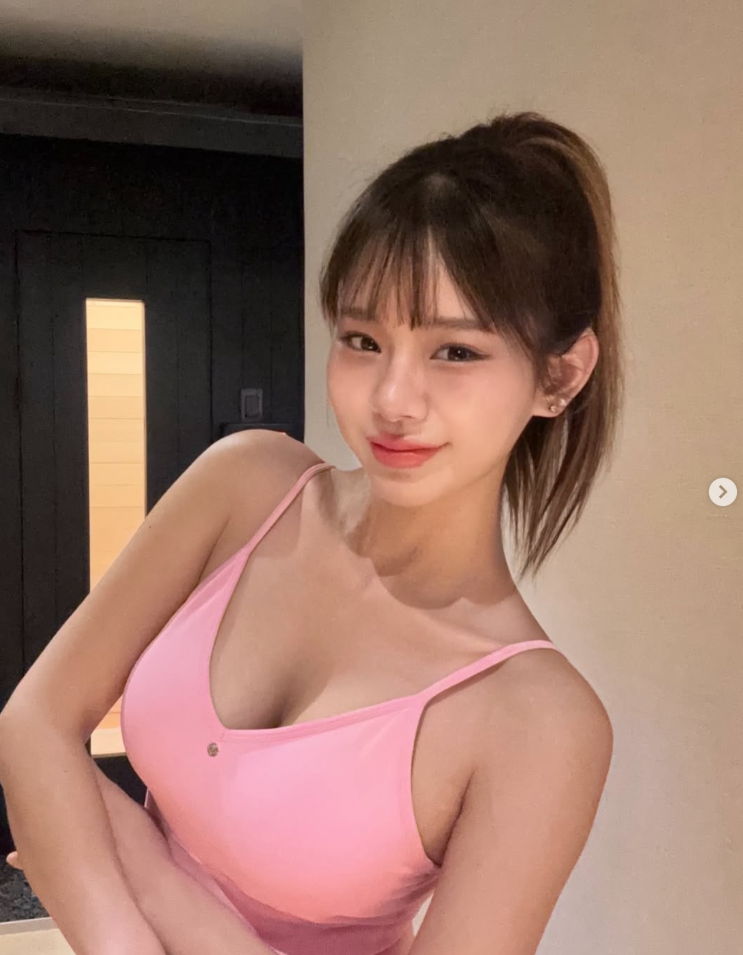  조회수 7200만 터진 맹승지 수영복 룩
