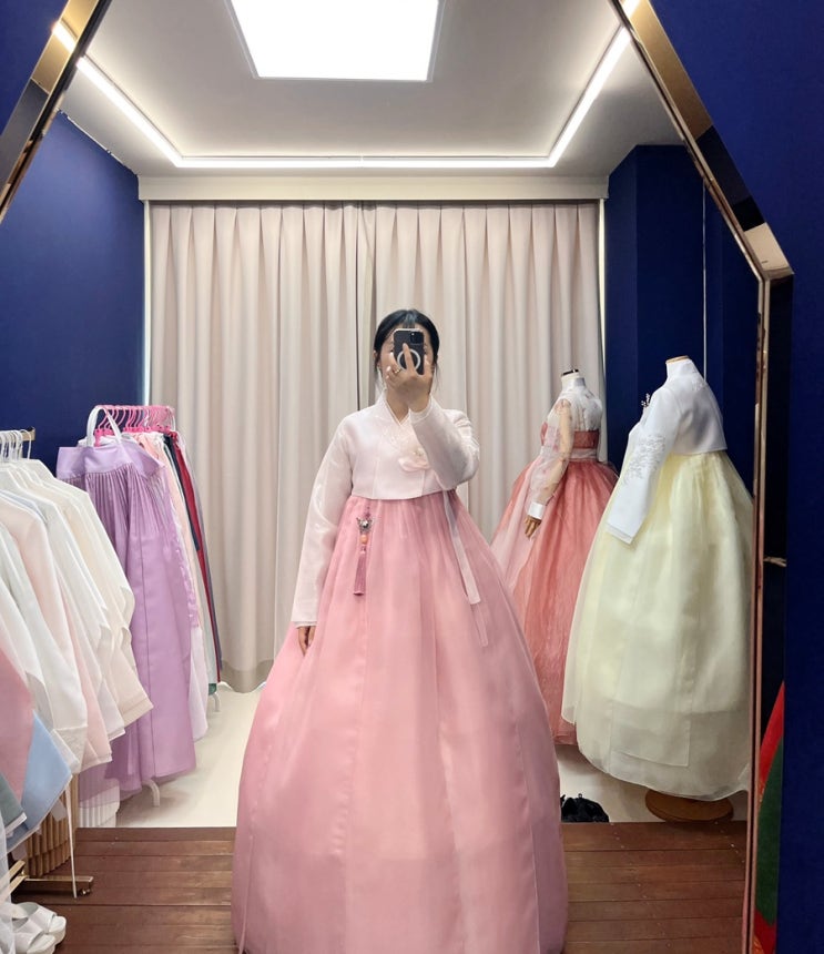  구미 한복 대여 혼주 가족 맞춤 대여 은가비한복 예약 방문 후기