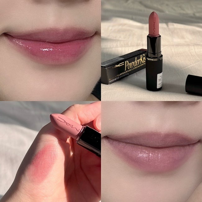 Mac 맥 파우더 키스 헤이지 매트 립스틱 비 마이 브라이즈메이드 후기 여름 쿨톤 립 베이스 추....