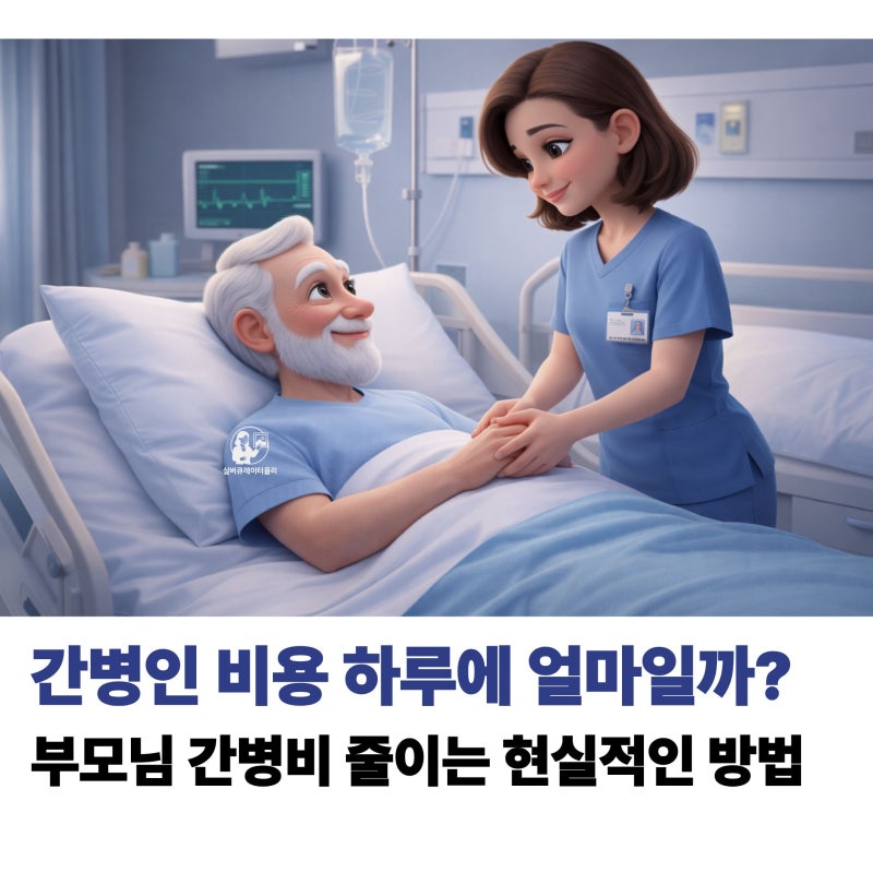 간병인 비용 하루 얼마일까 부모님 간병비 줄이는 현실적인 방법