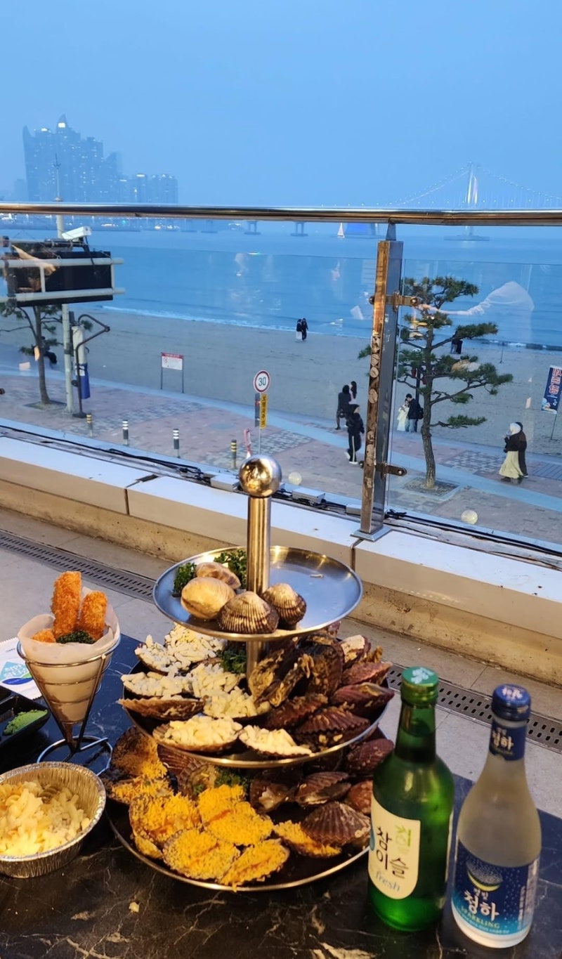 [부산 수영구 광안동] 광안리 가성비 좋은 조개구이 뷰맛집 조개대표 광안본점 솔직후기