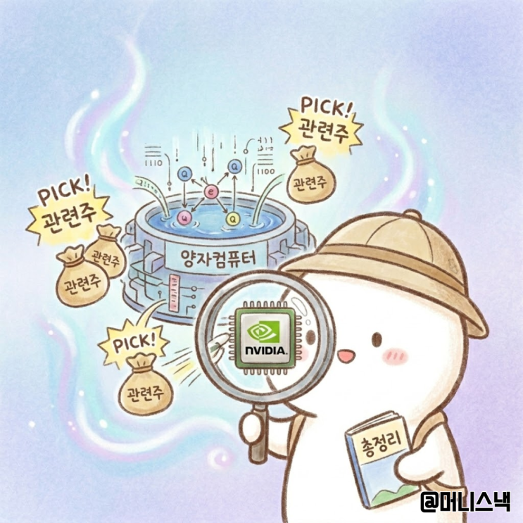 엔비디아가 픽했다! 양자컴퓨터 관련주 총정리