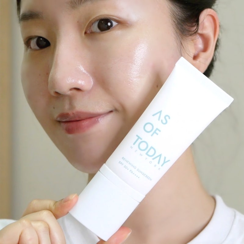 순한 혼합자차 톤업선크림 추천 에즈오브투데이 리뉴잉썬스크린