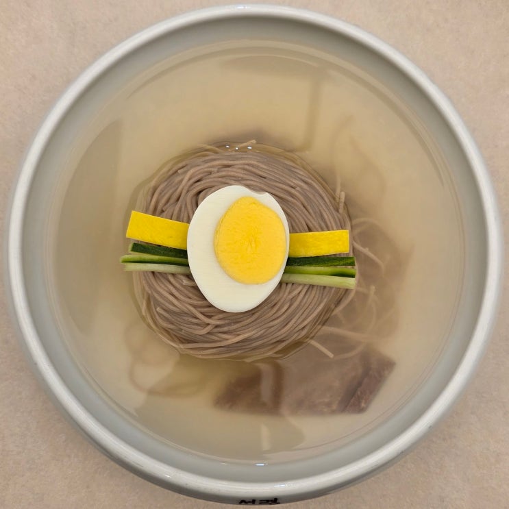  [잠실 롯데월드몰 서령] 서울 평양냉면 맛집: 서령 순면과 항정 제육 반 접시 - 포장 메뉴/푸드코트