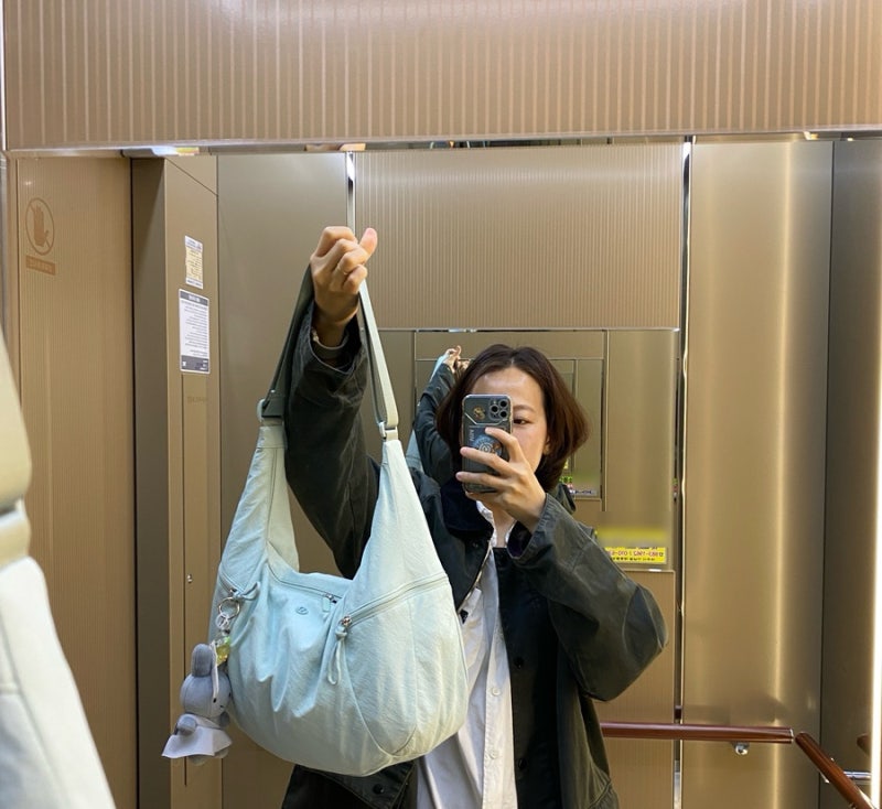 OOTD (룰루레몬, MANGO, 나이키, COS, GU, 자라, 럭키슈에뜨, 미우미우, ORR)