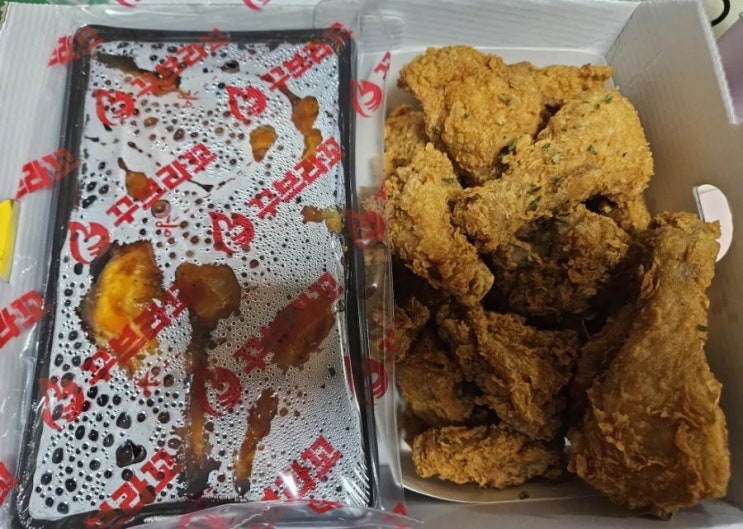  [내돈내산] 꾸브라꼬 숯불치킨 시식후기!!