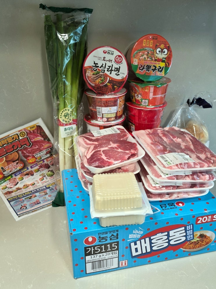  이번주 전단 행사 내돈내산 장보기 후기 | 이마트 식탁물가 끝장가격