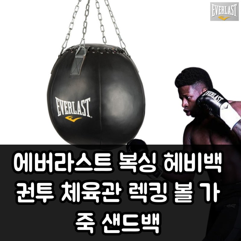 에버라스트 복싱 헤비백 선택법, 권투 체육관 샌드백 고민 줄이기