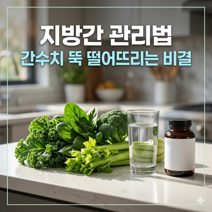  지방간 관리법, 이대로 두면 간경화? 맘카페 난리 난 간수치 뚝 떨어뜨리는 3가지 비밀