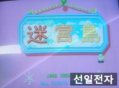  오락실 게임 기판 아이렘 미궁도 迷宮島 Irem Kickle Cubicle