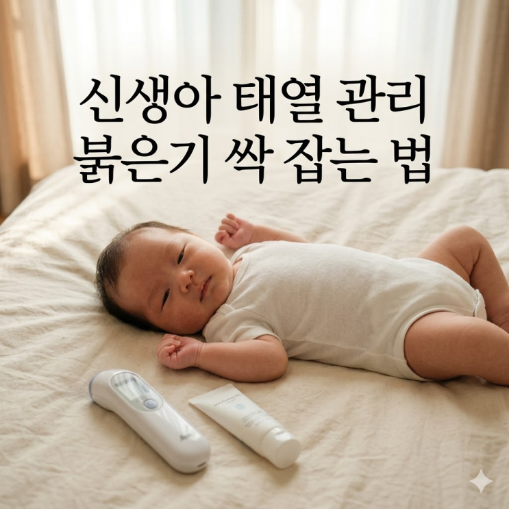  신생아 태열 관리 방치하면 평생 고생? 맘카페 난리 난 붉은기 잡는 3단계 비법