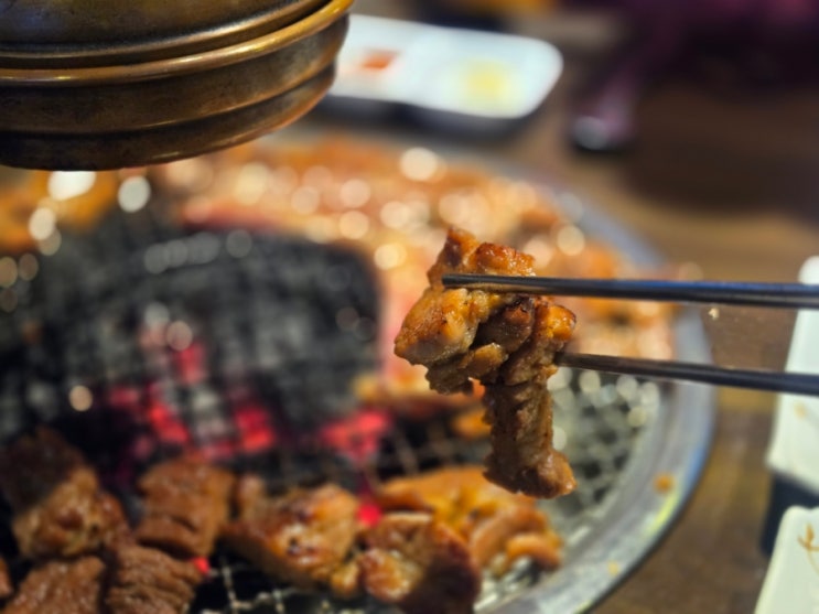  [아리랑갈비 구리점] 구워주는 고깃집 구리 돼지갈비 맛집