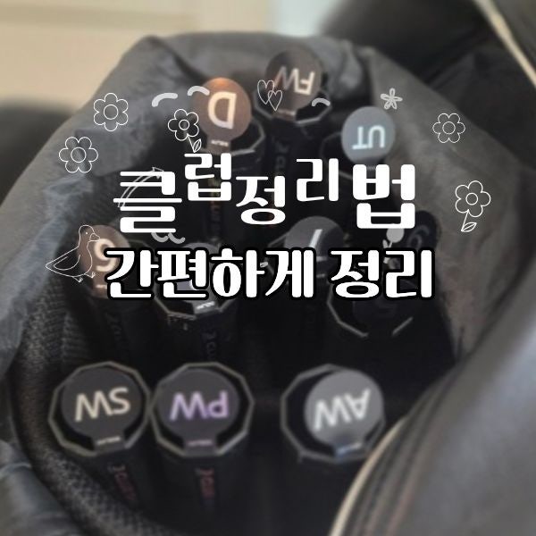  골프백 정리 끝판왕 클럽쉴드로 클럽 엉킴·스크래치 한방 해결