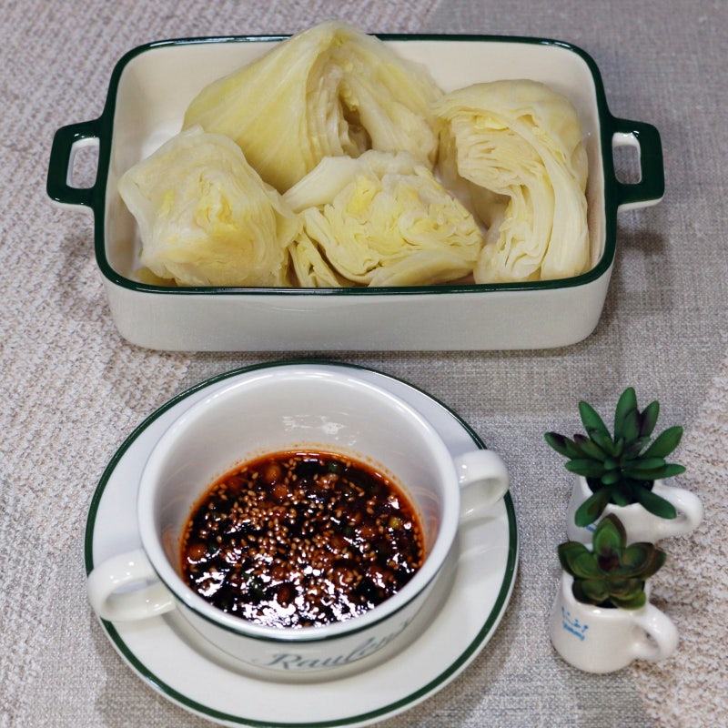 양배추 찌는법 시간 찜기 냄비 요리 양념장 레시피