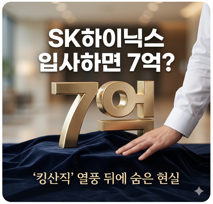  SK하이닉스 입사하면 7억? '킹산직' 열풍 뒤에 숨은 현실