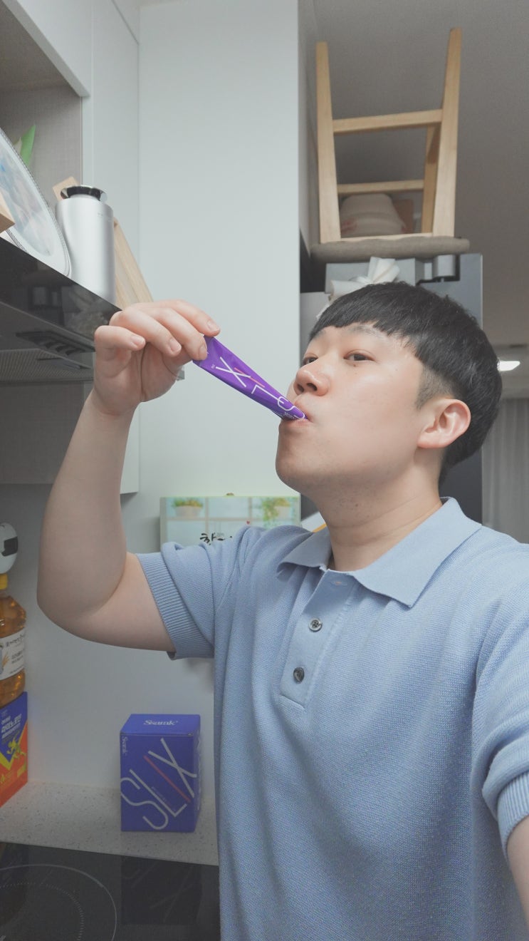 바쁜 일상 속 맛있는 이너뷰티 루틴, 싸락 슬릭스 다이어트 스틱 젤리
