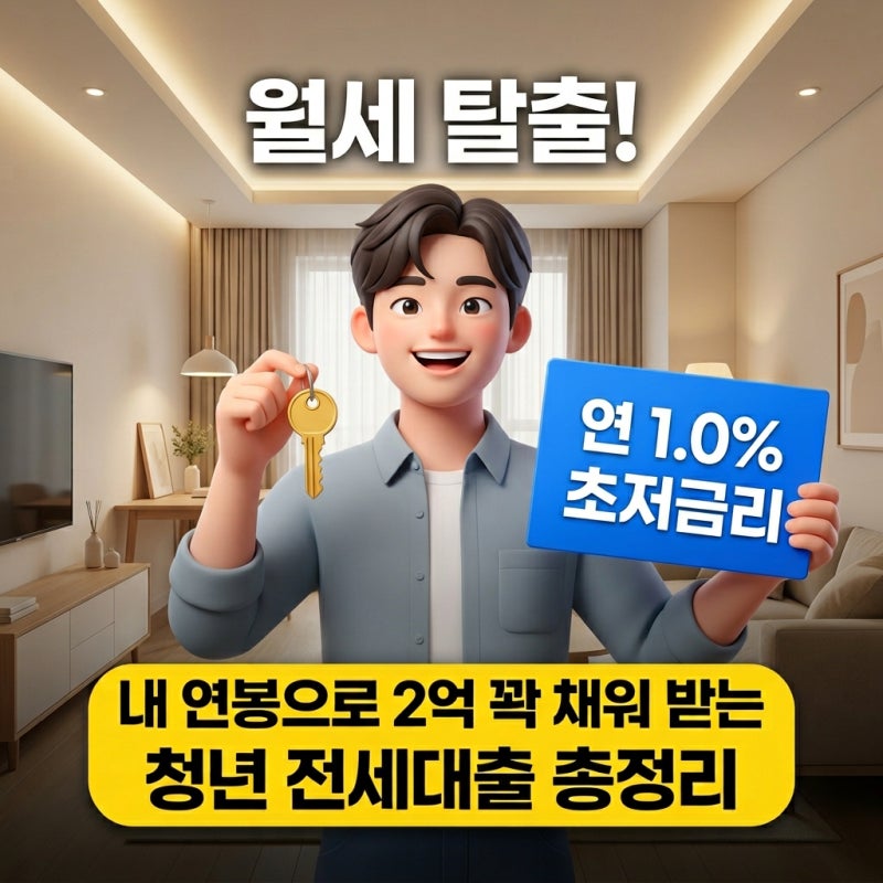 2026 청년 전세자금 대출 조건 완벽 정리! 내 연봉으로 2억 꽉 채워 받는 법