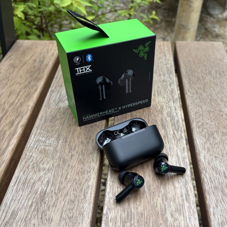  FPS 사운드플레이 필수 템! 무선 게이밍 이어폰 RAZER Hammerhead V3 X HyperSpeed 사용기