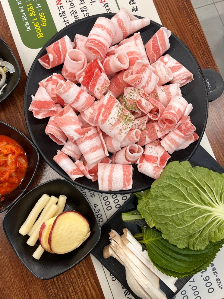  칠곡북삼맛집 아이랑 가족외식,가성비 좋은 삼겹살맛집 참진대패&샤브전골 볶음밥까지!
