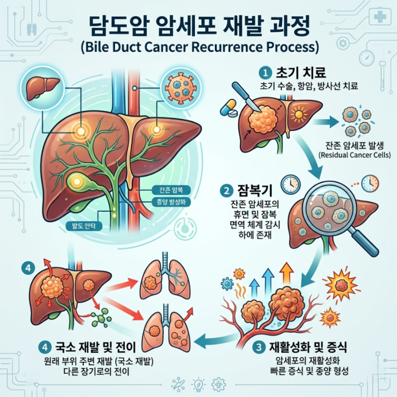담도암 재발 막는 생활습관 10가지 (재발률 낮추는 핵심 관리법 총정리)
