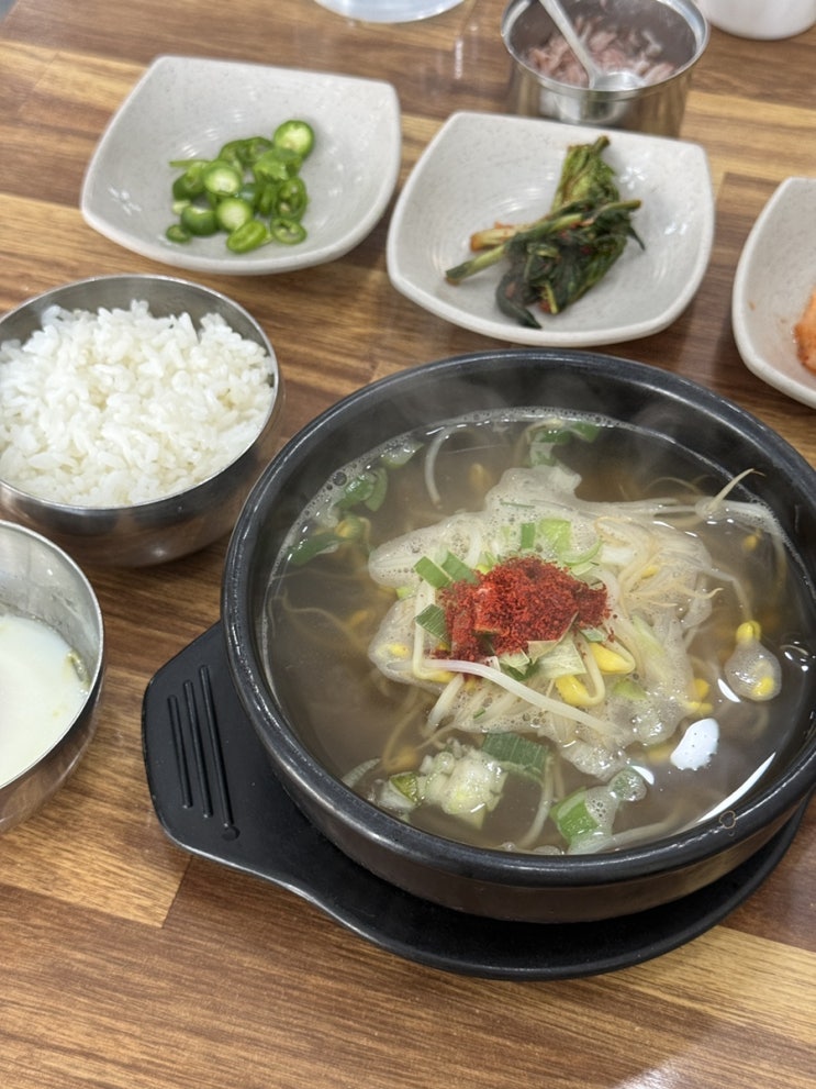 약수 국밥집 : 약수 혼밥 맛집 비사벌전주콩나물국밥