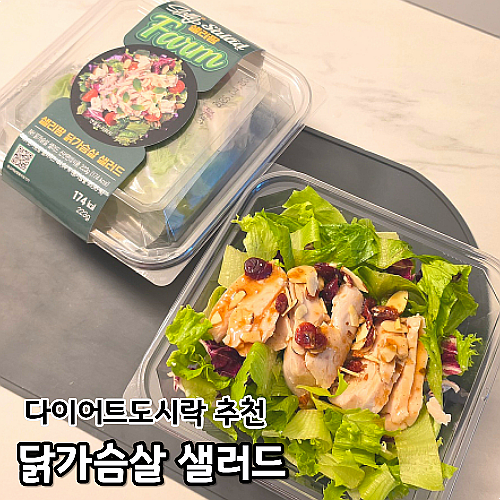 샐러드 도시락으로 다이어트 도전 농협 샐리팜 샐러드배송 후기