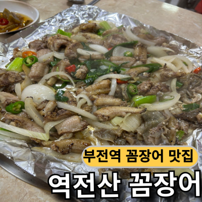 부전역 맛집 역전산 꼼장어 연탄 소금구이 후기 주차