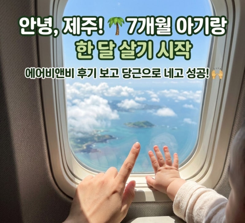 제주도 한달살기 숙소 구하기 1편 | 제주 단기임대 앱 비교 & 추가요금 주의사항