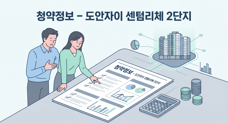  도안자이 센텀리체 2단지 청약 완벽 정리