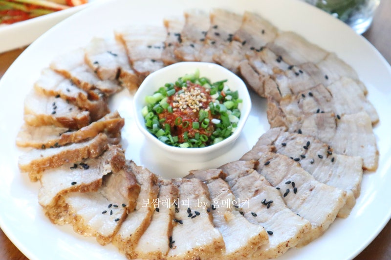 보쌈맛있게삶는법 족발맛삼겹살수육 압력솥레시피