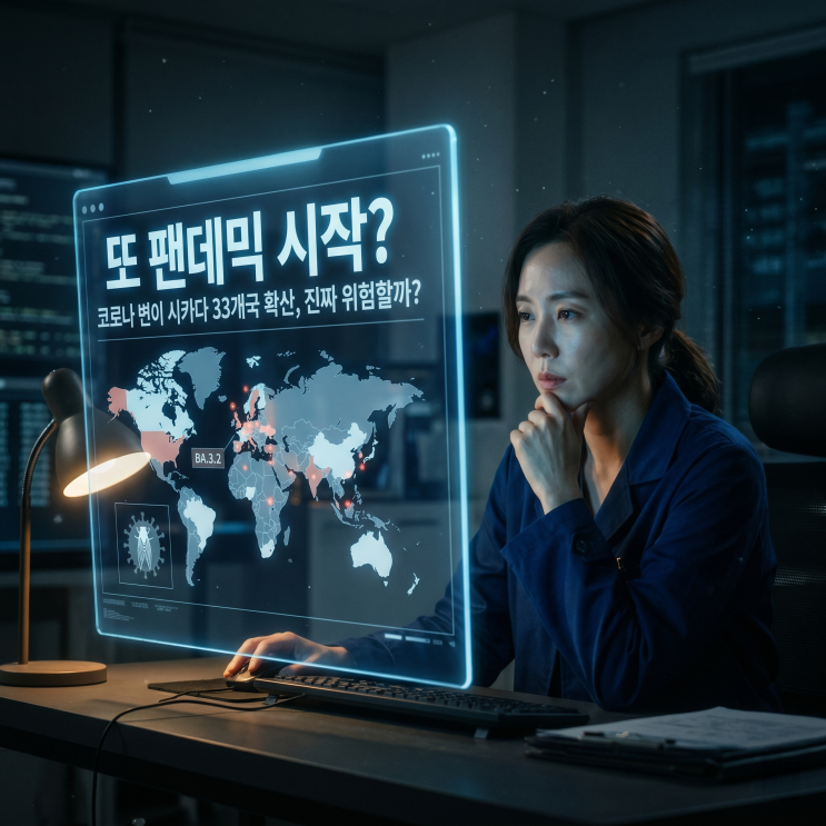  "또 팬데믹 시작?" 코로나 변이 시카다 33개국 확산, 진짜 위험할까?