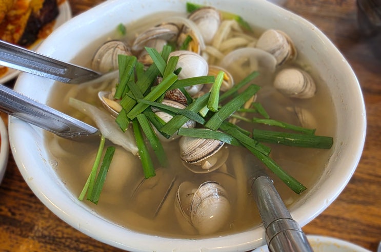 [평택]팽성 소화잘되는 칼국수 깐풍가지맛집 유박사칼국수