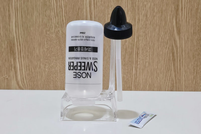 환절기 비염에 쓰는 노즈 스위퍼 코세척기 후기