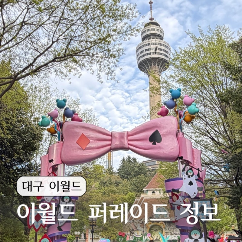 대구 이월드 인 원더랜드 퍼레이드 자리추천 연간회원권 재발급후기