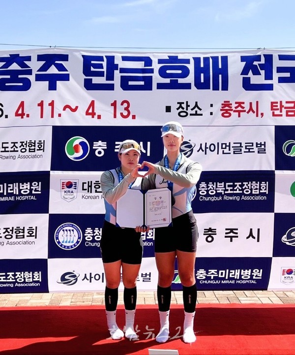 ‘조정의 도시’ 장성군, 김미수·유지현 선수 준우승..전국대회 ‘2위’ 올랐다